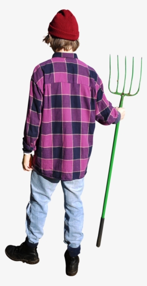 Farmer Watching Png Image - Farming People Png