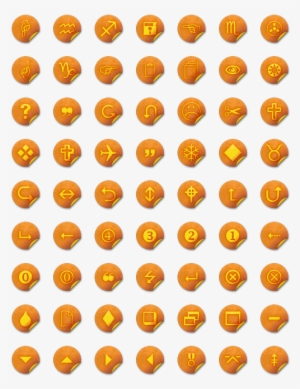 Search - Icon Pack Orange Png