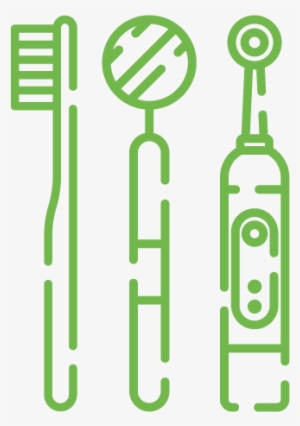 Dentist Tools Icon - Toothbrush
