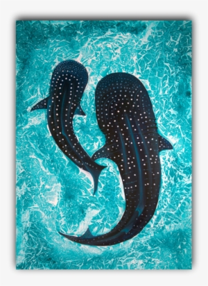 'fehu'rihi' Whale Shark Original Painting - Painting Whaleshark