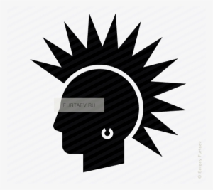 Punk Icon Of Male Banner Transparent - Sold Out Signs