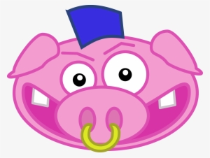Mohawk Clipart Pig - Pig Clipart