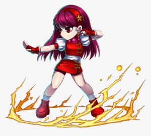 Athena Asamiya Brave Frontier Artwork - Athena Asamiya
