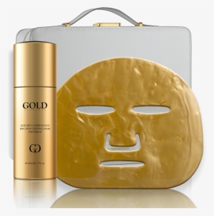 Golden Luminescence Infusion Mask
