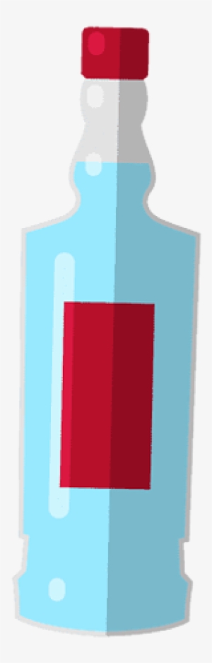 Russia Vodka Illustration By Vexels - Glass Bottle