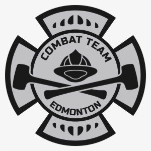 Edmonton Fire Fighter Combat Team Logo Png Transparent - Combat Logo Vector