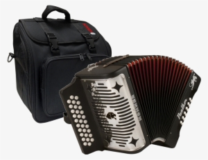 Hohner 3100 Panther Diatonic Accordion W/agb Gig Bag, - Hohner Panther 3-row Gcf Diatonic Accordion