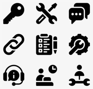 Help & Support 50 Icons - Iconos Vector Png
