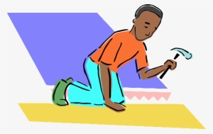 Working Boy Clipart Png - Boy Working Png