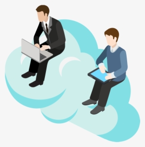 Png Transparent Stock Businessman Clipart Working Man - Working On Pc Cartoon