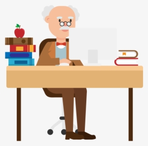 Open - Professors Cartoon