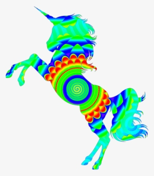 Bleed Area May Not Be Visible - Rainbow Pictures Of Unicorns