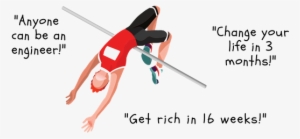 Bootcamps Admissions Bar - Jump Sports Cartoon