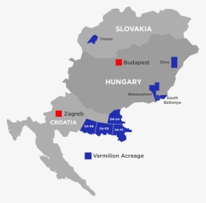 Map Eastern Europe - Naljepnica Za Auto Hrvatska