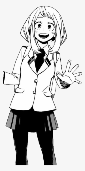 Ochaco Uraraka School Profile Manga - Ochako Uraraka Manga Transparent