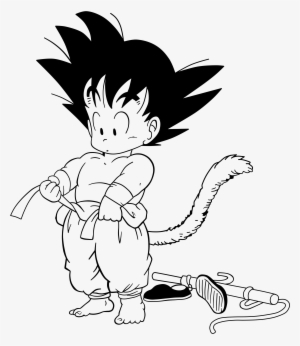 3a - Kid Goku - Dragonball - Dragon Ball Manga Png