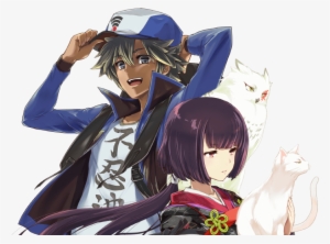 Picture Of Me And Kuzuha - Shikigami Girl Anime