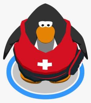 Lifesaver Outfit In-game - Club Penguin Rewritten Unreleased