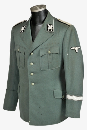 Hitler Transparent Coat - Nazi Uniform Png