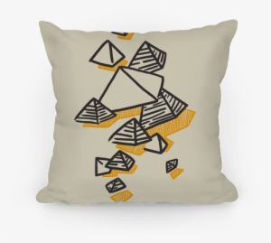 Geometric Pyramids Pillow - Geometric Pyramids Tote Bag: Funny Tote Bag Mids Tote