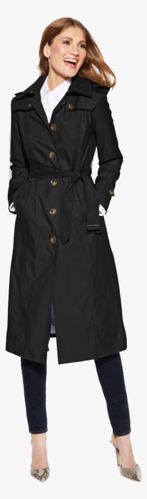 Trench Coat Png Image File - Pitkä Bomber Takki Naiset