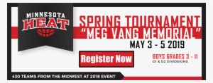 Meg Vang Tournament Flyer Png Heat Tournament - Minnesota