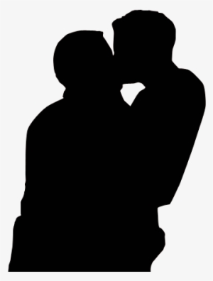 Every Forward Lunge Was Met With A Cry Of Passion, - Gay Silhouette Png