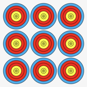 Tic Tac Toe Using Vertical 3-spot Target - Volume Button Icons