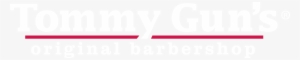 This Is He Time - Tommy Guns Barber Logo