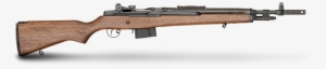 Aa9122new Walnut Stock W/ Standard Profile 18" Parkerized - M1a Springfield Scout