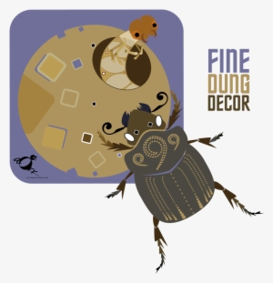 Dung Beatle-08 - Logic Greeting Cards (pk Of 10)