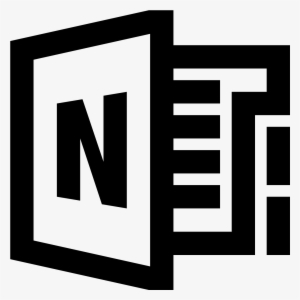 This Is A Computer Icon For Microsoft Onenote Showing - Microsoft Powerpoint Icon Png