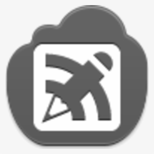 Blog Writing Button Icon Image - Facebook