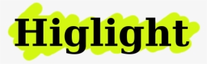 Highlight - - Highlight Logo Png