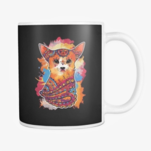 Colorful Chihuahua Painting Coffee Mug - Coffee Cup