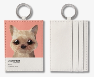 O-ring Card Holder Sugarcat Candydoggie Omji The Yorkshire - Cruelty-free