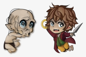 Frodo Gollum Kawaii - Cartoon Gollum