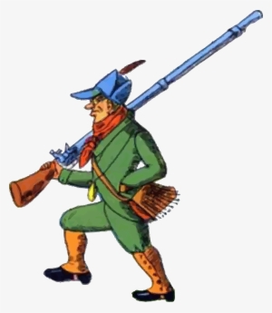 Vector Black And White Download Big Image Png - Cazador De La Caperucita Roja