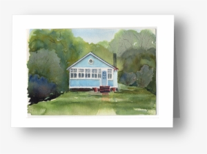 3 Seneca Ave - Watercolor Painting