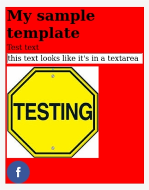 Rendered Image - Traffic Sign
