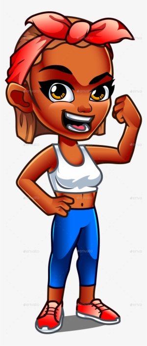 Png/1 Png/2 - Cartoon Woman Strong