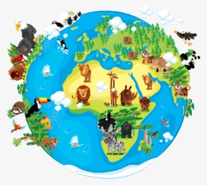 Animals Around The World Clipart