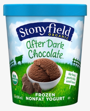 Frozen Yogurt After Dark Chocolate - Stonyfield After Dark Chocolate