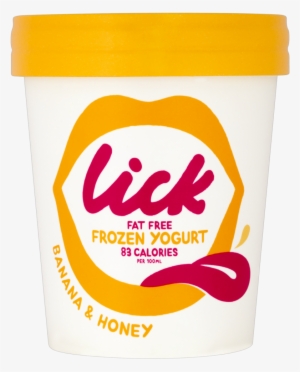 Banana & Honey - Lick Frozen Yogurt