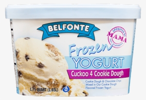 Belfonte Frozen Yogurt - Belfonte Cuckoo Cookie Dough Frozen Yogurt, 56 Oz