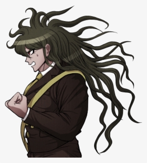 Danganronpa V3 Gonta Gokuhara Halfbody Sprite (3) - Gonta Gokuhara Scrum Debate