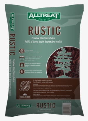 All Treat Rustic Premium Pine Bark Mulch Is Made From - Product