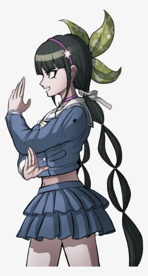 Danganronpa V3 Tenko Chabashira Halfbody Sprite (4) - Danganronpa V3 Tenko Sprites