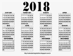 Calendar Png 2018 Download - Microsoft Word