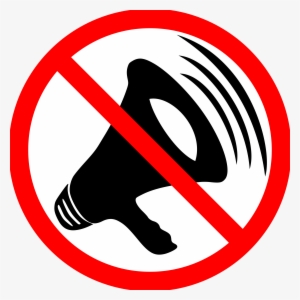 Vector Black And White Stock Collection Of Silence - Evitar La Contaminacion Sonora